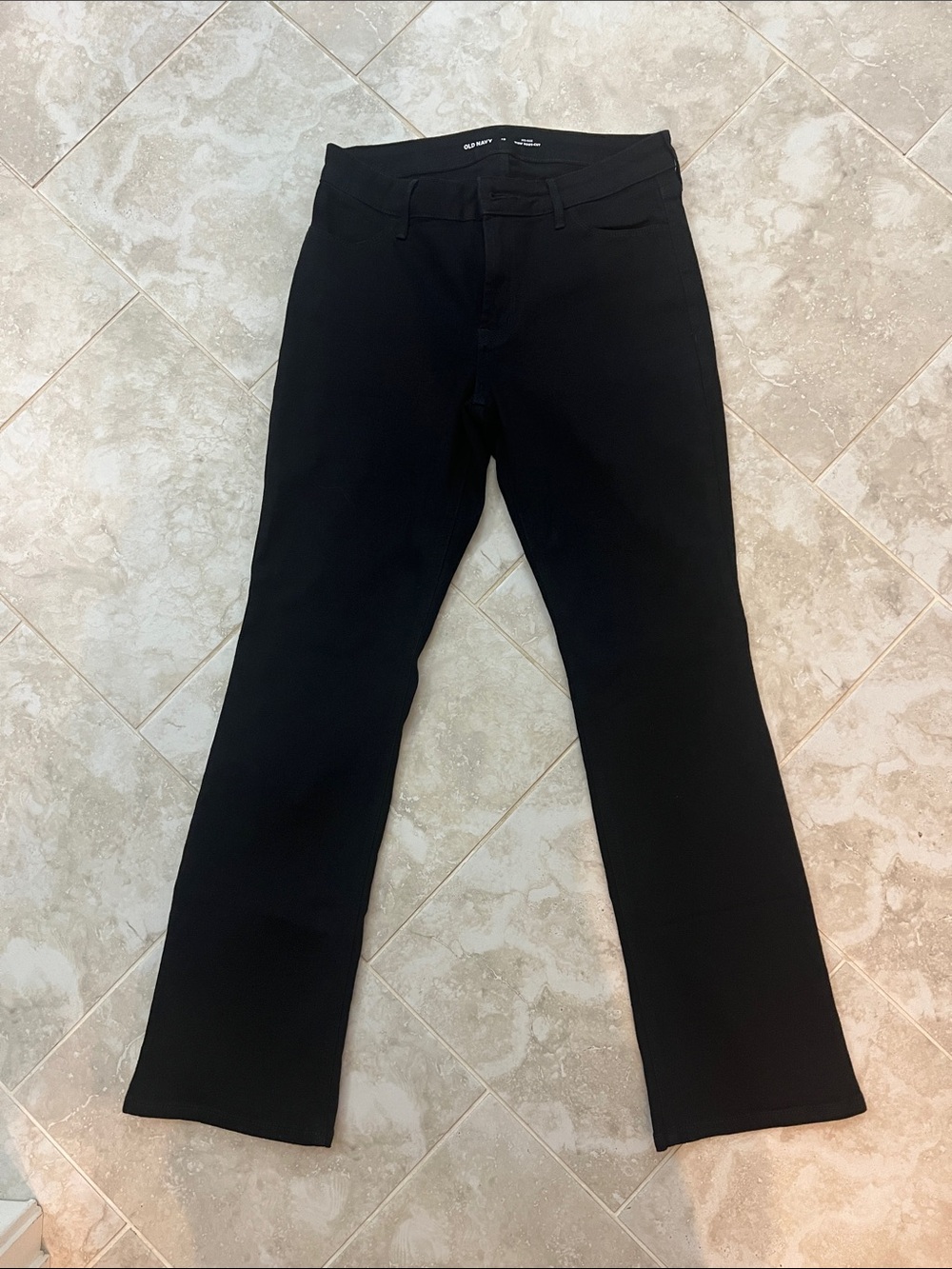 NWOT Old Navy Classic Black boot cut jeans